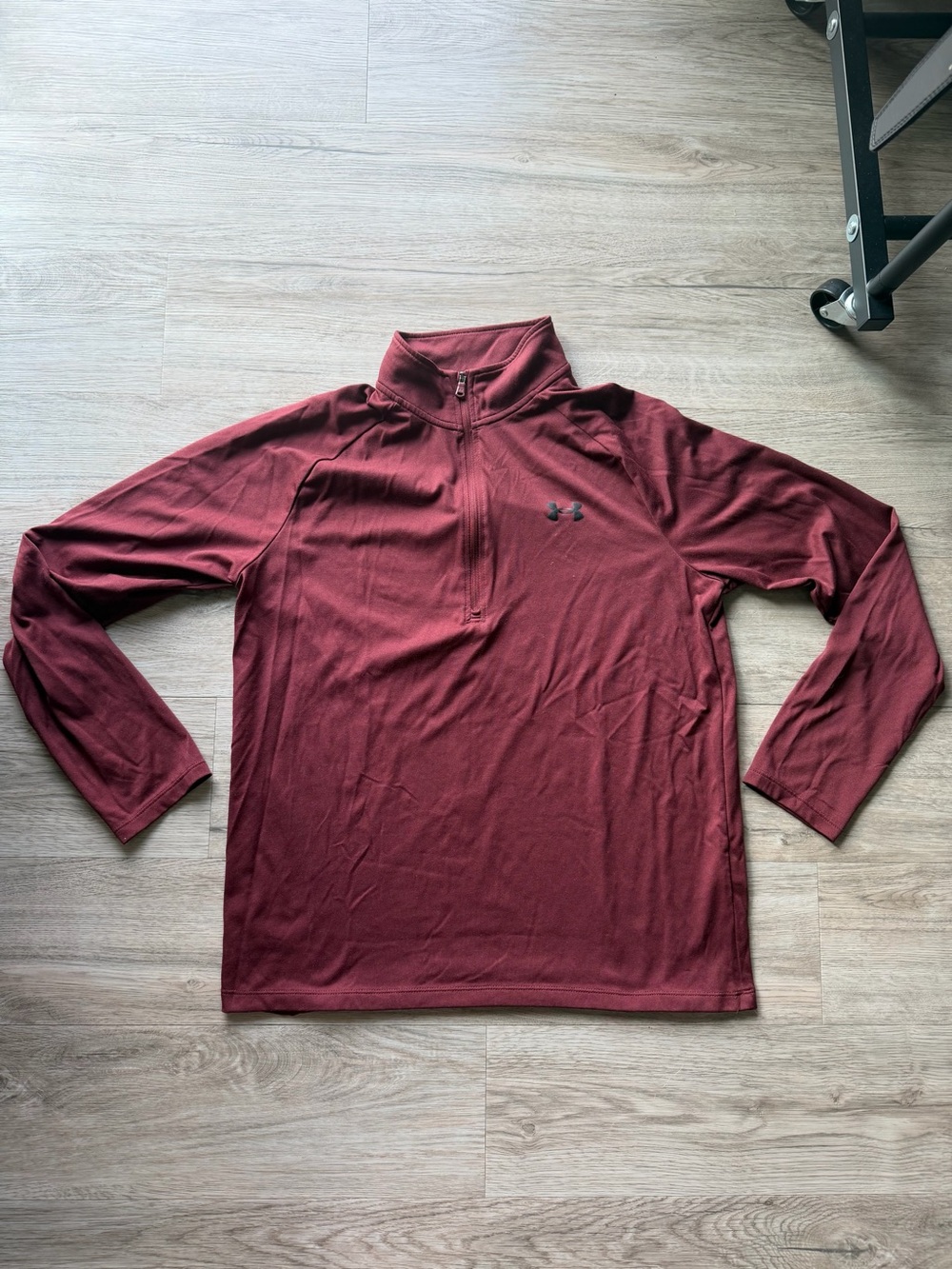 Men’s Under Armour Tech 2.0 1/2 Zip Pullover - Maroon - Size Medium